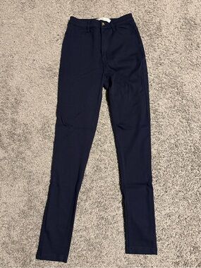 Navy Fitted Jeans
